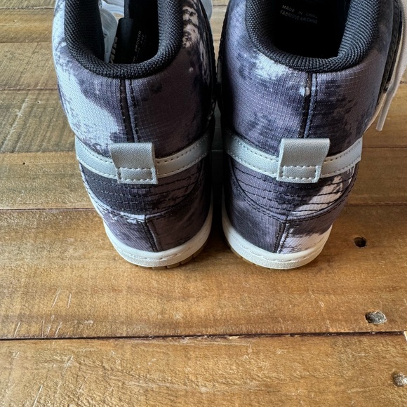 Nike Dunk Sky High Print Black Sneakers - Picture 4 of 5